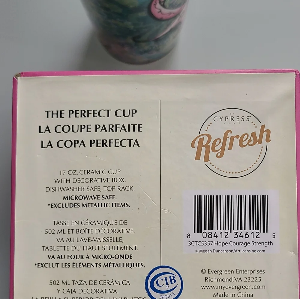 Breast cancer mug - Picture 6 of 7